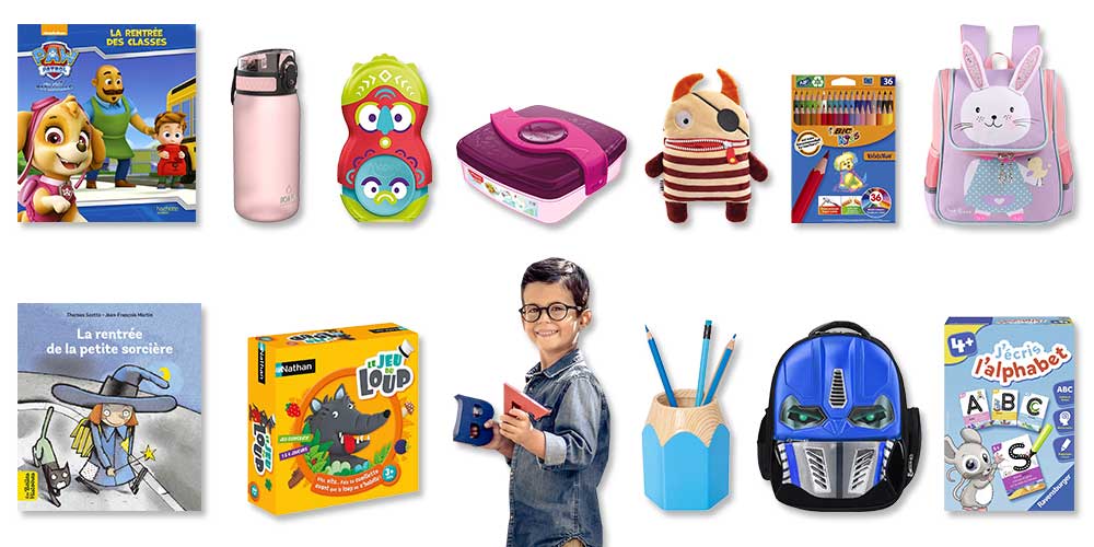 Les cadeaux parfaits pour une belle rentrée en maternelle