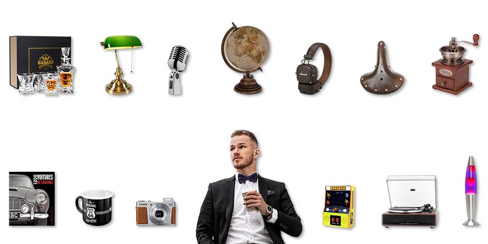 25 cadeaux rétro iconiques pour hommes