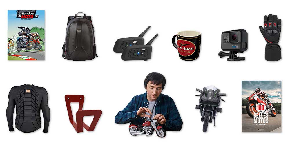 Fans de Moto : les 27 meilleures Idées Cadeaux