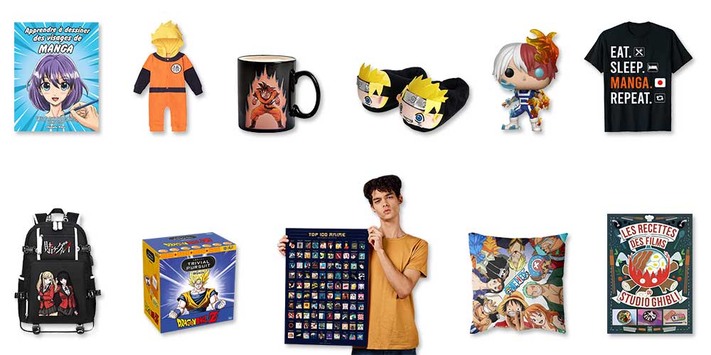 27 super idées cadeaux originales pour l’otaku et le fan de manga
