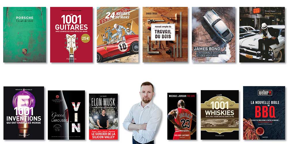 Beaux livres : 28 idées cadeaux qui plairont aux hommes