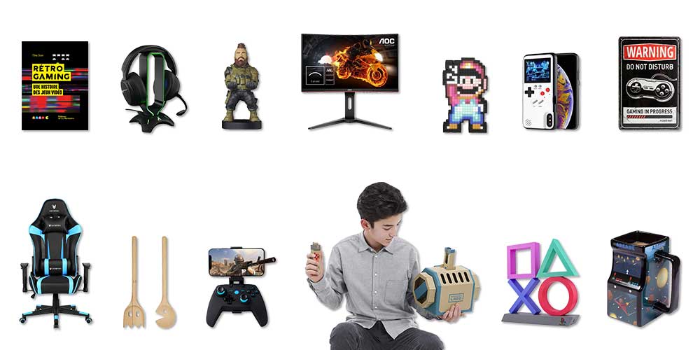 10 IDÉES DE CADEAUX DE NOEL POUR LES GAMER ! 🎁 