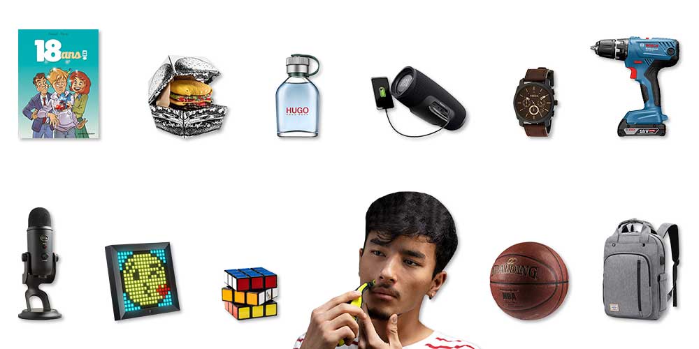 26 cadeaux pour un jeune homme de 18 ans