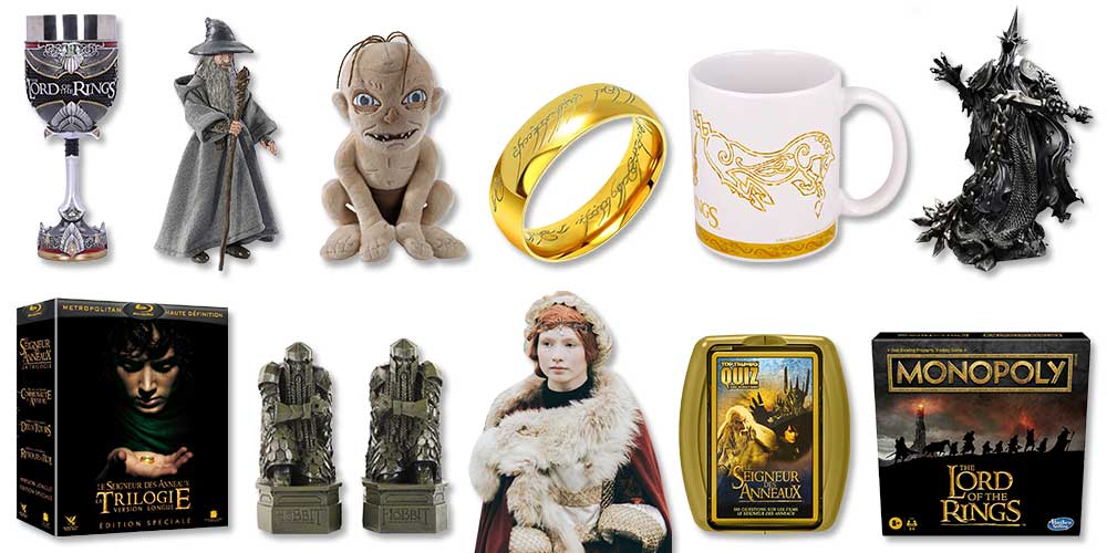 Les meilleurs cadeaux pour fans du Seigneur des Anneaux