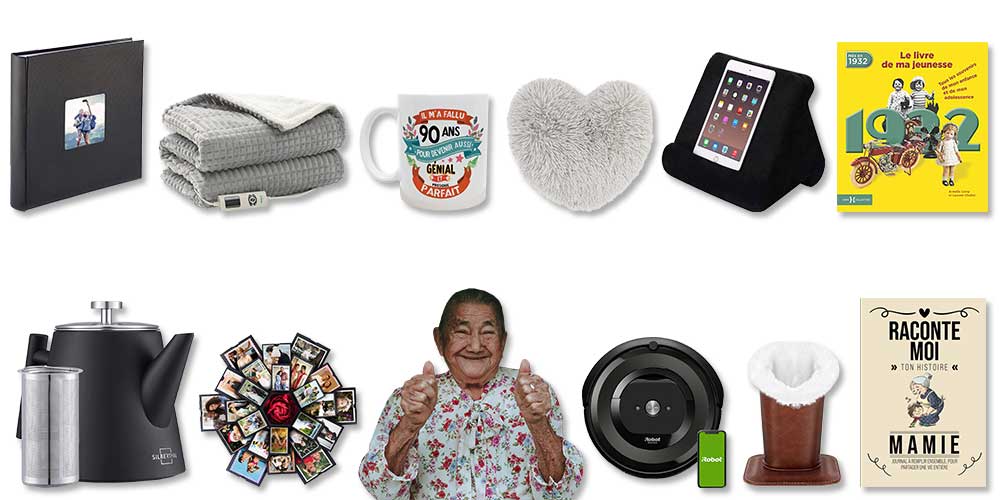 Les plus beaux cadeaux pour femmes de 90 ans et plus