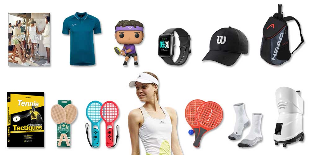 Les 30 cadeaux tennis à découvrir absolument