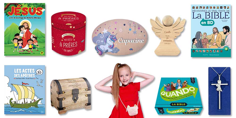 29 idées cadeaux pour une communion