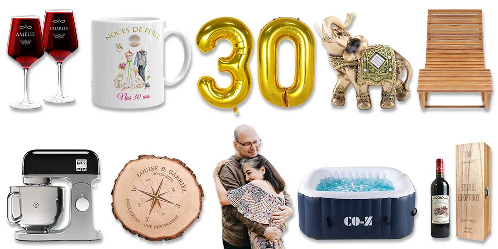 30 ans de mariage : les plus beaux cadeaux à offrir