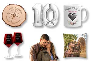 24 idées cadeaux pour fêter 10 ans de mariage