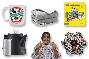 Les plus beaux cadeaux pour femmes de 90 ans et plus