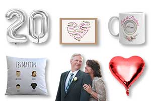 Les 24 cadeaux les plus romantiques pour des noces de porcel