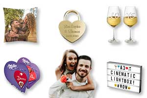 20 cadeaux romantiques personnalisés