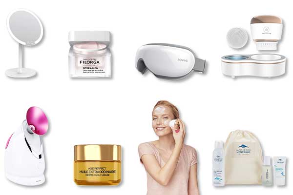24 cadeaux produits routine pour les soins du visage