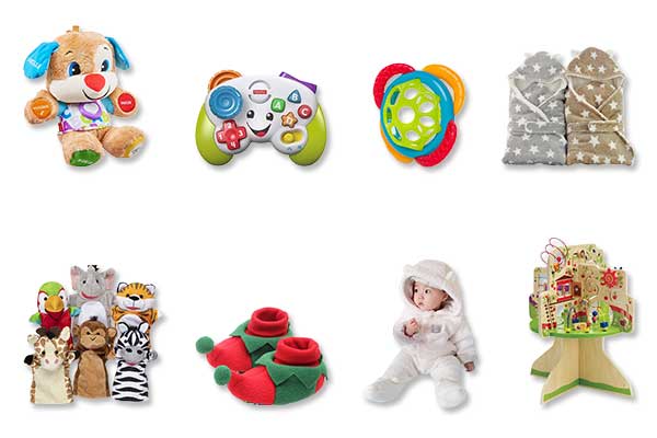 Les 24 cadeaux tendance de Noël 2021 pour bébés de 0 à 2 ans