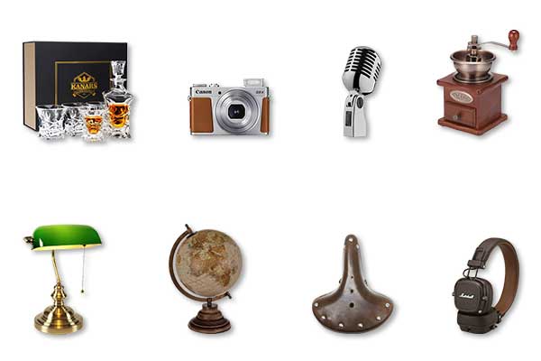 25 cadeaux rétro iconiques pour hommes
