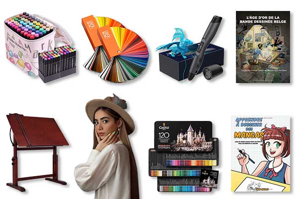 26 idées cadeaux pour le dessin