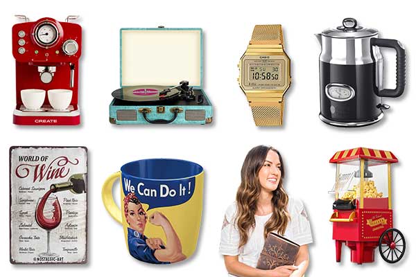 Les idées cadeaux vintage tendance pour femme