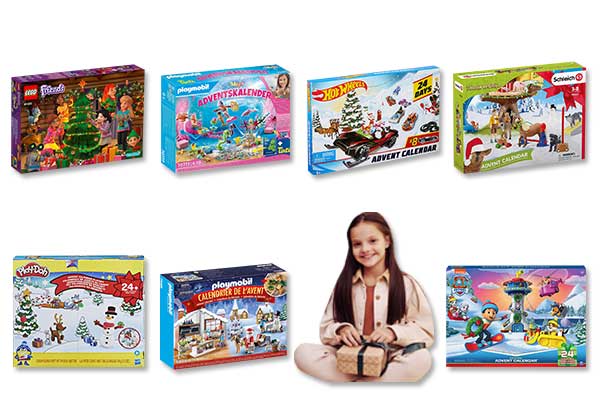 Les 29 meilleurs calendriers de l’avent avec jouets