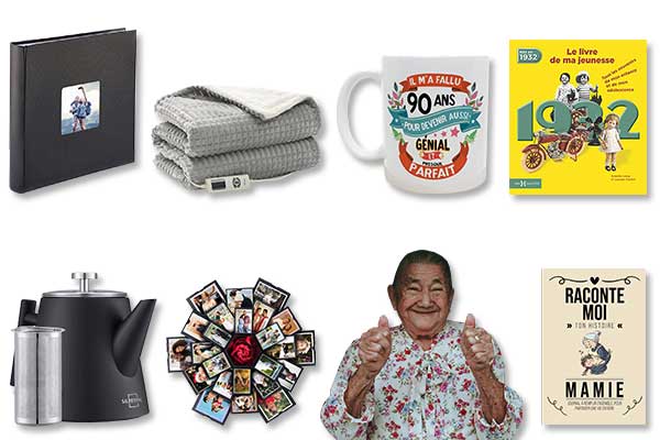 Les plus beaux cadeaux pour femmes de 90 ans et plus