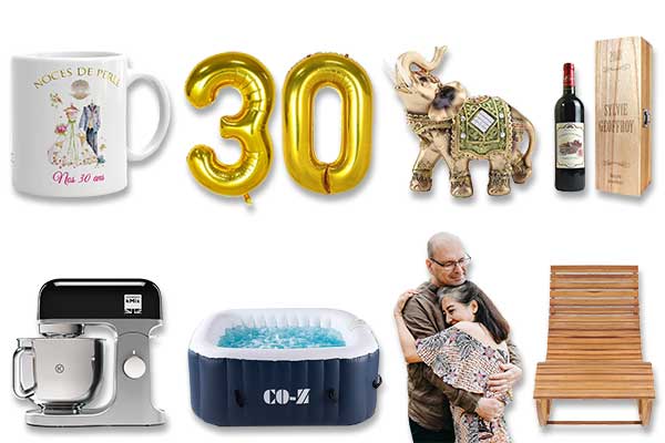 30 ans de mariage : les plus beaux cadeaux à offrir