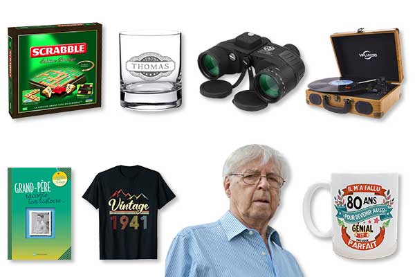 Le top des cadeaux pour homme de 80 ans