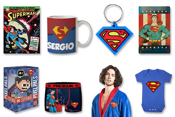 21 cadeaux fantastiques sur le thème de Superman
