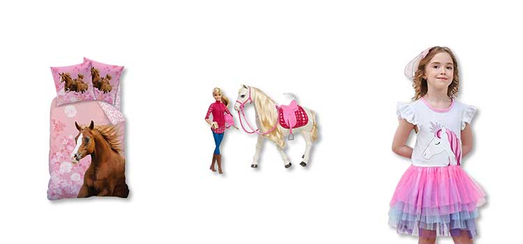 Lampe tube Cheval passion Girly 
