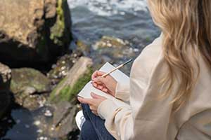 Certains carnets pré-faits sont conçus pour garder une trace de sa vie.