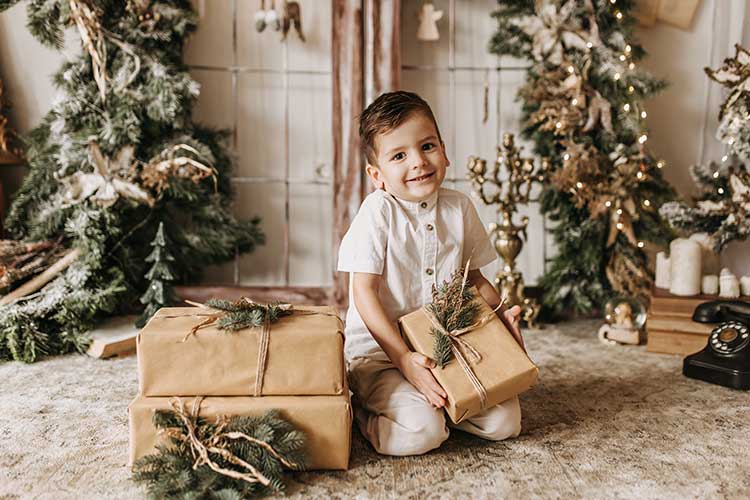 Voir le sourire de son petit garçon le matin de Noël, ca n'a pas de prix !
