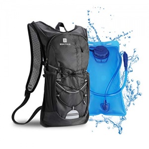 BBAIYULE Sac à dos d'hydratation 2 l avec poche à eau pour vélo en plein air, course à pied