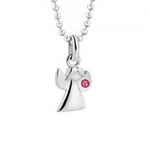 butterfly Enfant Fille Argent Sterling 925 Swarovski Elements Originaux Ange Gardien Rose Longueur