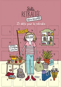 Carte CADEAU départ en RETRAITE - Calendrier de l'AVANT ou de l'APRES retraite - 25 JOURS - Grand