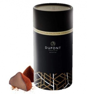 Chocolats Belgique - truffes chocolat cadeau. Cappuccino, cacao, dames blanches (Cacao, 175 Gram)