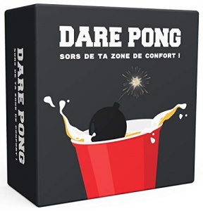 Dare Pong® – Beer Pong à la Rencontre d’Action ou Vérité. Le Jeu d'alcool de l’année 2021