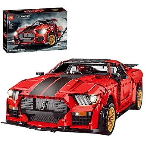 DAXX Technic Voiture de Sport Jeu de Construction, Modèle de Collection Ford Mustang Shelby GT500