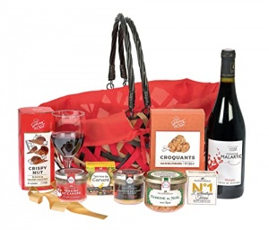 DUCS DE GASCOGNE - Panier Gourmand "Le Sublime" - Comprend 8 produits dont un vin 75cl - Spécial