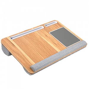 HUANUO Plateau pour Ordinateur Portable avec Coussin, Tapis de Souris & Repose-Poignet intégrés