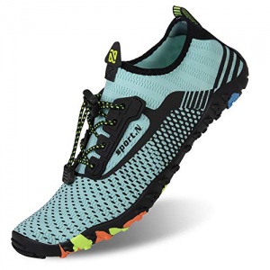 IceUnicorn Chaussures Aquatiques Hommes Femme(244-Vert,38EU)