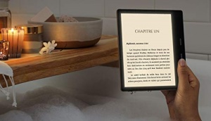 Kindle Oasis, Maintenant avec température d'éclairage ajustable, Résistant à l'eau, 8 Go Wi-Fi