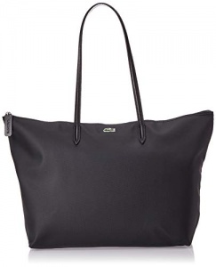 Lacoste NF1888PO, Sac bandouliere Femme, Noir, Taille Unique