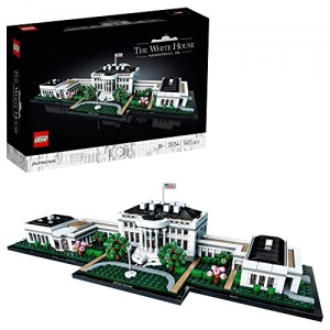 LEGO 21054 Architecture La Maison Blanche, Collection Landmark pour Adultes, idée Cadeau à