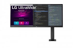 LG ERGO UltraWide 34WN780-B 34" Moniteur ERGO ultra large - UWQHD 3440x1440, IPS 5ms 75Hz, HDR 10