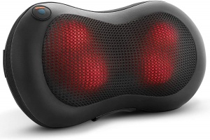 Naipo Coussin de Massage Masseur Cou Shiatsu Massant Appareil avec Fonction Chauffante Oreiller