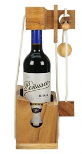 Namesakes Casse-tête de Bouteille – Puzzle Bois Adulte– Cadeau Original pour Homme et Femme -