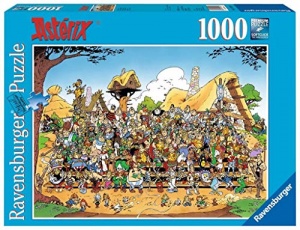 Ravensburger - Puzzle Adulte - Puzzle 1000 p - Photo de famille - Astérix - Adultes et enfants à