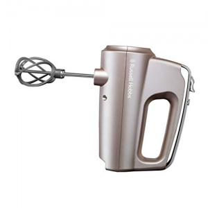 Russell Hobbs Batteur Mixeur, Ultra Puissant, 5 Vitesses, Fonction Turbo, 1 Paire de Batteurs