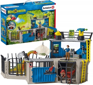 Schleich- playset Grande Station de Recherche Dino Dinosaurs, 41462, Multicolore
