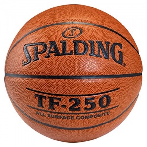 SPALDING - TF250 IN/OUT SZ.7 (74-531Z) - Ballons de basket NBA - Touché et Contrôle améliorés -