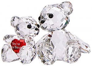 Swarovski 5427994 Kris Ours – You are TheBestFigurine, Cristal, Multicolore, 3,3 x 4,9 x 2,9 cm