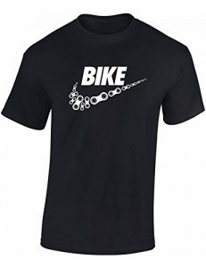 T-Shirt de vélo: Bike - Cadeau pour Cyclistes - BMX - vélo - VTT - vététiste - Bicyclette -